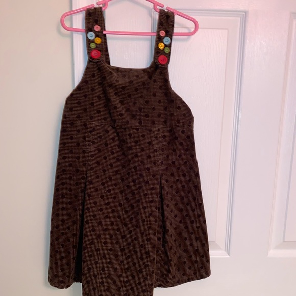 Girls Gymboree brown dress size 7 - Picture 3 of 6